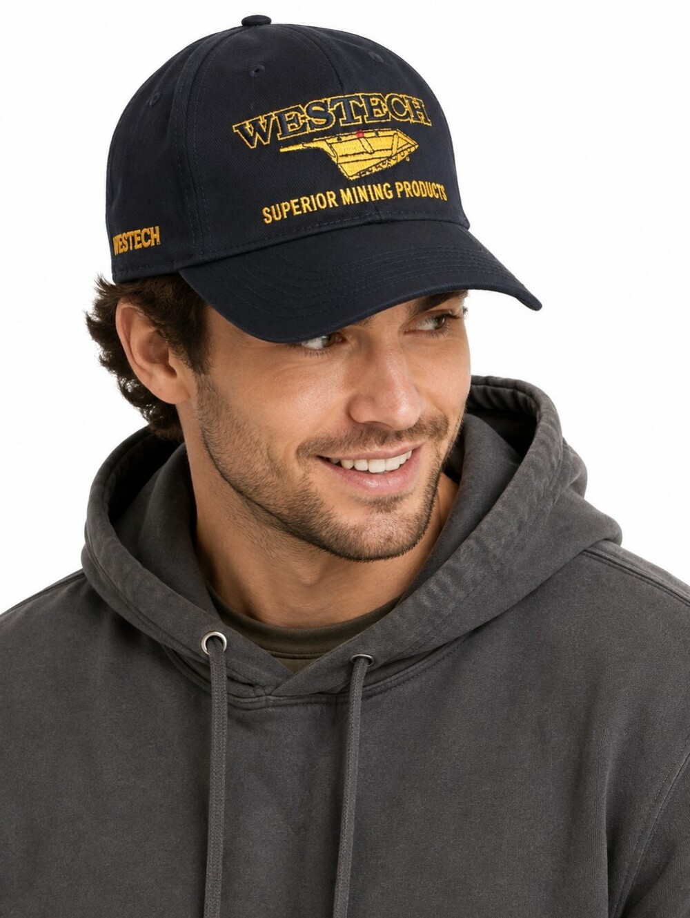 Westech Superior Mining Products The MAX Hat Embroidered Mining Cap Adjustable
